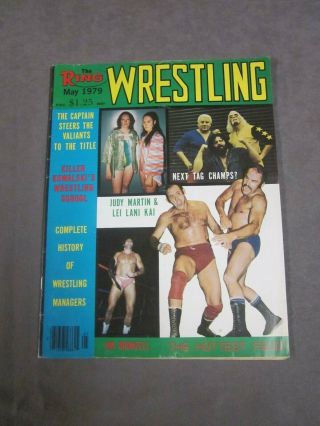2 Pro Wrestling Magazines 1976 1979 The Ring Killer Kowalski Judy Martin 2
