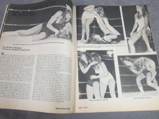 2 Pro Wrestling Magazines 1976 1979 The Ring Killer Kowalski Judy Martin 5