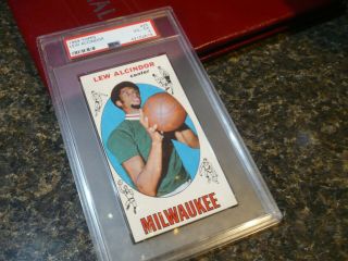 1969 Topps Basketball Lew Alcindor Rookie Rc 25 Psa 4 Vgex