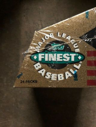 1997 Topps Finest MLB Major League Baseball Series 2 Hobby Box 2