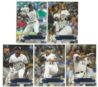2017 Topps National Baseball Card Day Milwaukee Brewers Team Set - Robin Yount