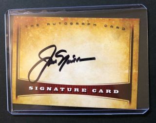 Jack Nicklaus Hand Signed Autographed Trading Card Card - Pga Golf Legend