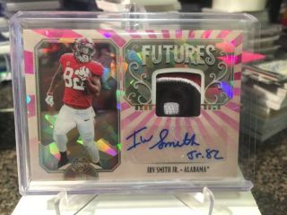 2019 Legacy Pink Cracked Ice Rc Auto D/10 Patch Irv Smith Jr Vikings Alabama