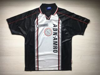 Ajax 1998/1999 Away Football Shirt Soccer Jersey Amsterdam Trikot Umbro Size L