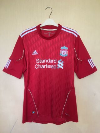 Fc Liverpool 2010\2012 Home Football Jersey Camiseta Soccer Maglia Shirt Trikot