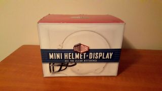 The Ballqube Mini Football/helmet Display Box