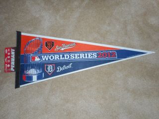 2012 Detroit Tigers/san Francisco Giants World Series 30 " Pennant