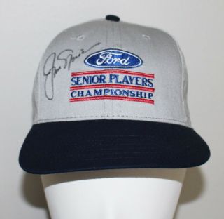 Jack Nicklaus Signed Autographed Golf Hat Senior Players Championship Ford Pga