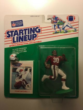 1988 Starting Lineup Football – Stump Mitchell – Phoenix Cardinals