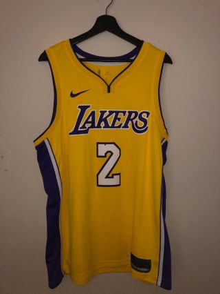 Nike Lakers Lonzo Ball Jersey Size Xl