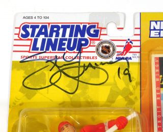 Steve Yzerman Signed 1994 Starting Lineup Figure Red Wings JSA Auto 2