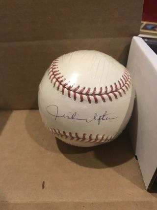 Justin Upton Signed Auto Official Mlb Baseball Autograph Guaranteed Authentic