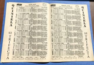 1978 Taunton Greyhound Program - BLUE RIBBON STAKE - Last Race Of The Season. 4