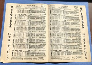 1978 Taunton Greyhound Program - BLUE RIBBON STAKE - Last Race Of The Season. 5