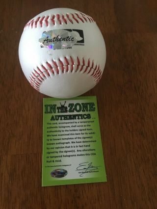 Jim Thome Signed Autographed Cleveland Indians 1995 Indians Baseball HOF 18 4