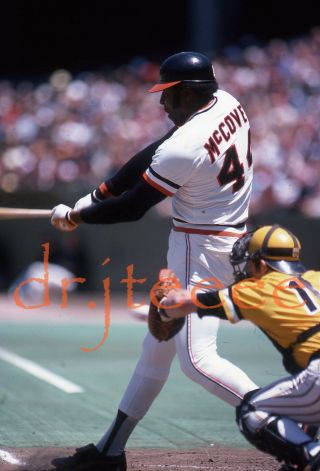 Willie Mccovey San Francisco Giants - 35mm Baseball Slide