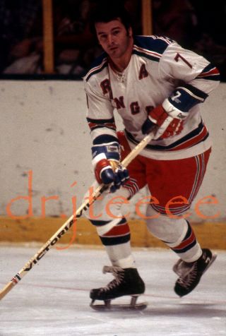 1974 Rod Gilbert York Rangers - 35mm Hockey Slide