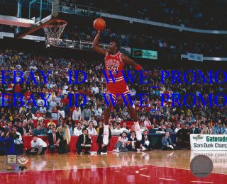 Michael Jordan 1988 Nba Slam Dunk Chicago Bulls Licensed 8x10 Basketball Photo