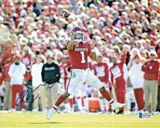 Kyler Murray Autographed Signed 8x10 Photo Oklahoma Sooner Beckett Authenticated