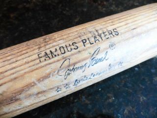 Vintage Wilson A1512 Wooden Bat Flame Fused Famous Players Johnny Bench 28 "