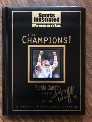 Danny Wuerffel Florida Gators Signed Sports Illustrated 1996 Autographed Book