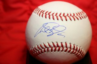 Alex Gordon Autographed Auto Signed Major League Baseball Oml Royals