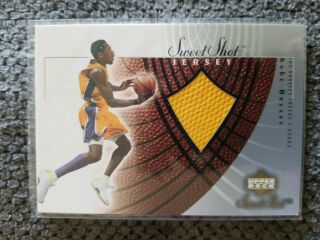 2002 - 2003 Ud Sweet Shot Kobe Bryant Game Worn Jersey Lakers Great