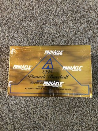 1995 Pinnacle Baseball Zenith Edition Wax Box 2