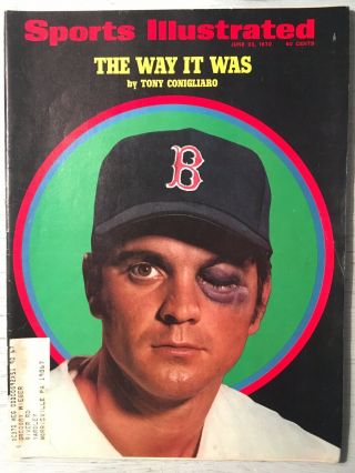 1970 Tony Conigliaro Boston Red Sox Sports Illustrated