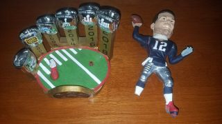 Tom Brady 6x Bowl Ring Patriots Bobblehead - In Hand - Look 2