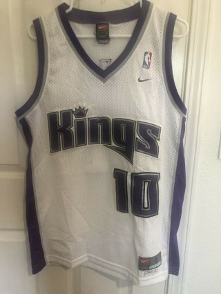 Mike Bibby 10 Sacramento Kings Nike Swingman Jersey (size S)