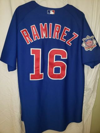 Aramis Ramirez Chicago Cubs 16 Sewn Authentic Size 48