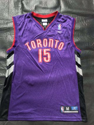 Nba Vince Carter Toronto Raptors Reebok Jersey Medium North Six Drake Kawhi Tor