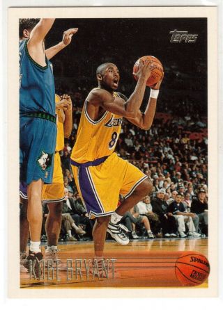 1996 - 97 Topps 138 Kobe Bryant Rookie