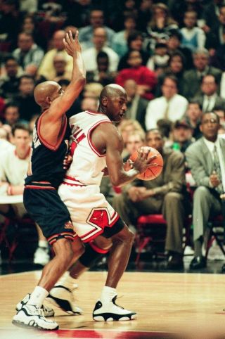 WB84 - 9 1998 NBA Chicago Bulls Den Nuggets Michael Jordan (65) ORIG 35MM NEGATIVES 2