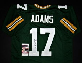 Davante Adams Hand Signed Green Bay Packers Jersey Nfl Autograph Jsa Witnessed