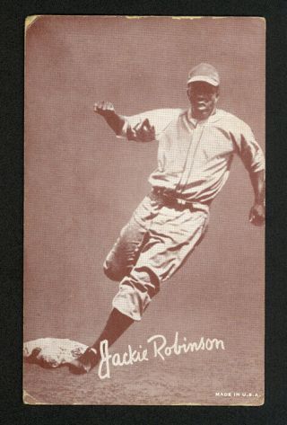 1947 - 66 Exhibits Baseball Jackie Robinson 193 - Brooklyn Dodgers