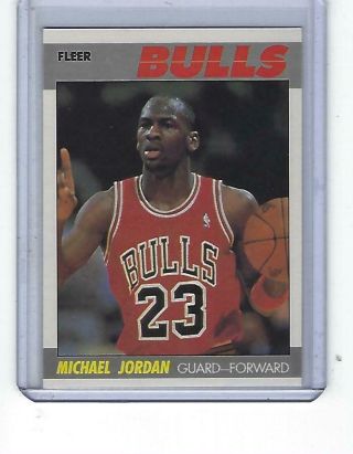 87 - 88 Michael Jordan Fleer 59