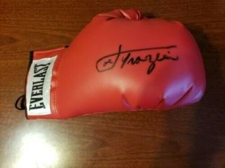 Joe Frazier Champ Autographed Signed Everlast Right Handed Boxing Glove Dec