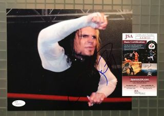 Jeff Hardy Wwf Signed Autograph Color 8x10 Photo Jsa Autographed Auto