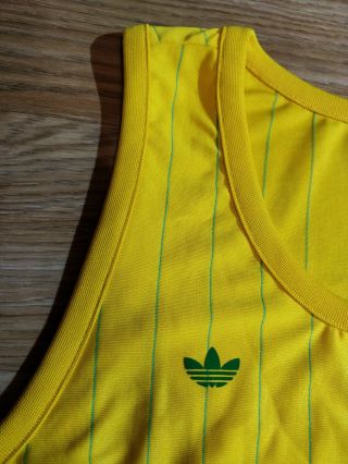 Adidas Originals Brazil National Team Mens Shirt Jersey Tank Top Soccer Football 5