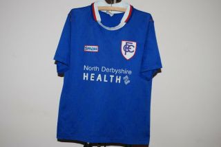 Chesterfield Fc 1996 1998 Home Football Shirt Jersey Size M
