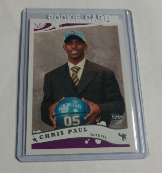 R9387 - Chris Paul - 2005/06 Topps - Rookie Card - 224 - Hornets -