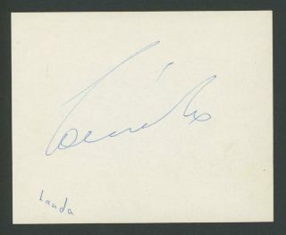 Niki Lauda And Arturo Merzario Dual - Signed Album Page (racing - Autograph)