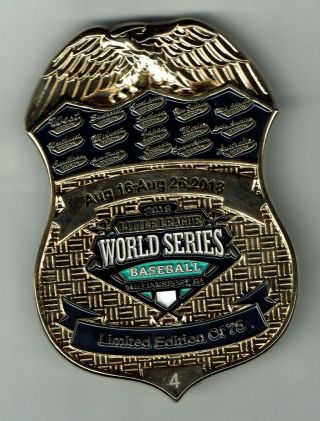 Little League Pins2018 Gold World Series Badge 4 Of 75