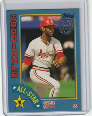 Ozzie Smith 2019 Topps Series 2 1984 All - Star Blue St.  Louis Cardinals