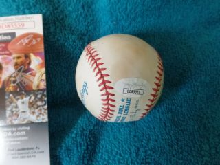 NY Yankees Paul O ' Neill autographed American League baseball JSA Certified 3