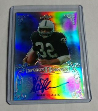 R98 - Marcus Allen - 2017 Leaf Sports Heroes - Autograph - Raiders -