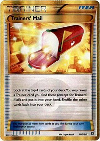 Pokemon - Trainers39; Mail (100/98) - Ancient Origins - Holo