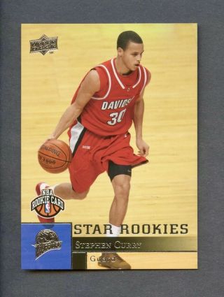 Steph Stephen Curry 2009 - 10 Upper Deck Star Rookies Rookie Rc 234